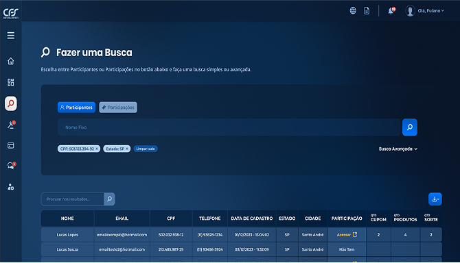 Imagem 7 Demonstrativa do Site Protótipo Administrativo